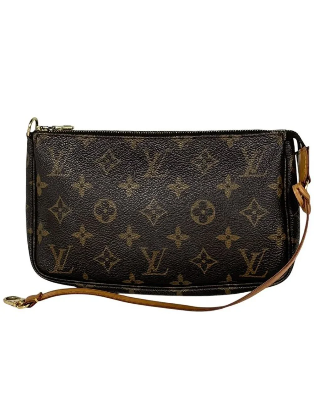 Louis Vuitton Pochette Accessoires Pouch Monogram Brown
